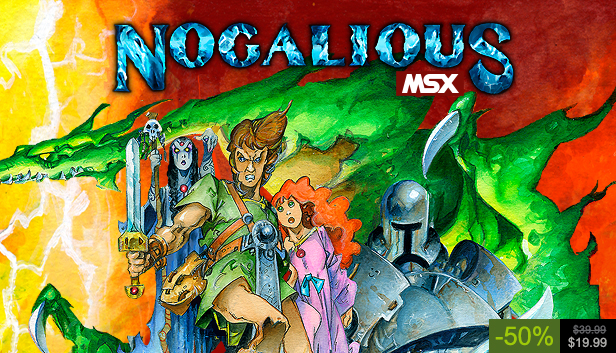 Nogalious MSX Steam capsule image