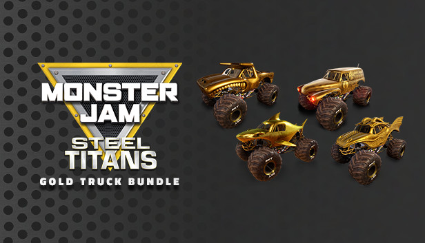 Monster Jam Steel Titans - Gold Truck Bundle Steam capsule image