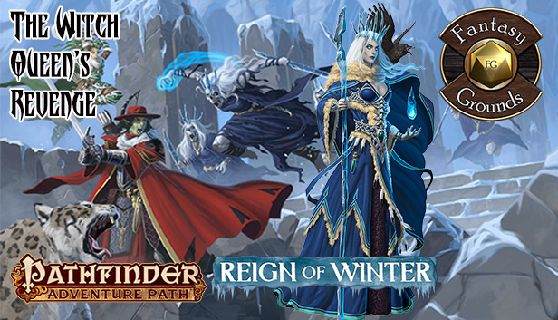 Fantasy Grounds - Pathfinder RPG - Reign of Winter AP 6: The Witch Queen's Revenge (PFRPG) Steam capsule image