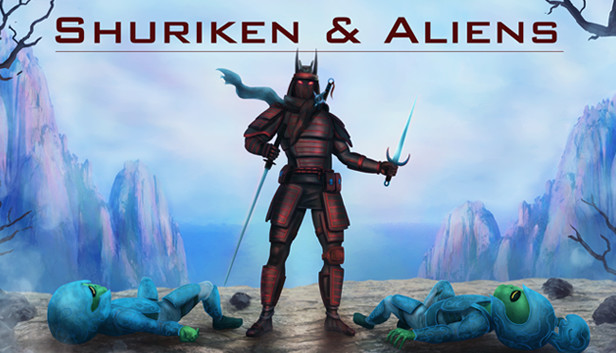 Shuriken and Aliens Steam capsule image