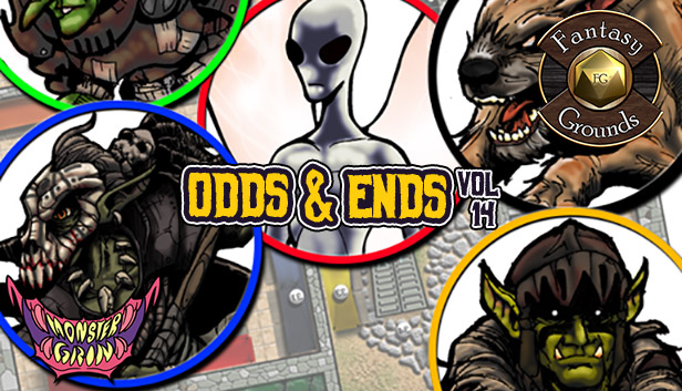 Fantasy Grounds - Odds & Ends, Volume 14 (Token Pack) Steam capsule image