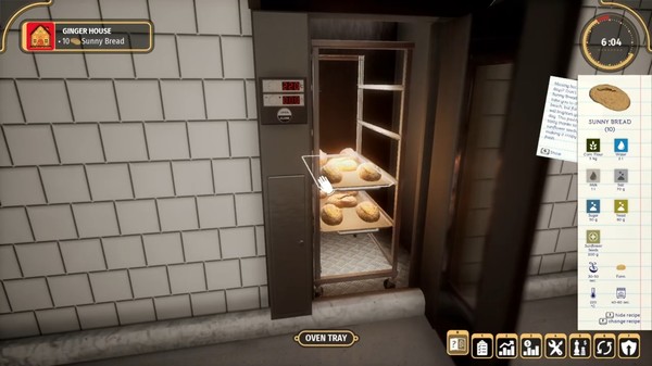 模拟经营游戏《面包房模拟器》现于Steam平台发售 支持中文