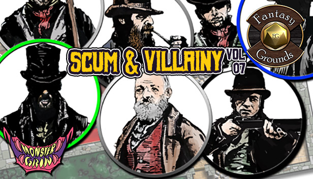Fantasy Grounds - Scum & Villainy, Volume 7 (Token Pack) Steam capsule image