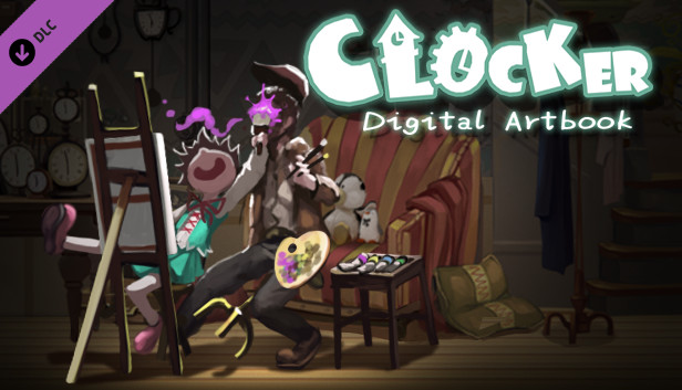 Clocker - Digital Artbook Steam capsule image