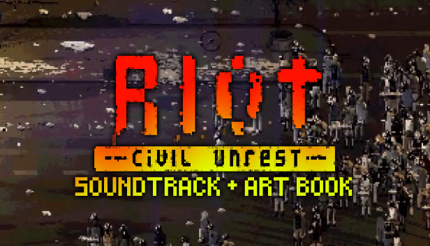 RIOT - Civil Unrest Soundtrack and Art Book Steam capsule image