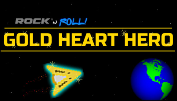Rock 'N Roll Gold Heart Hero Support ZaxtorGameS DLC Steam capsule image
