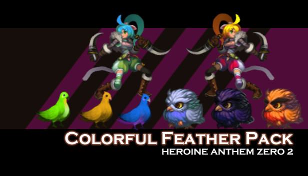 Heroine Anthem Zero 2:Colorful Feather Pack Steam capsule image