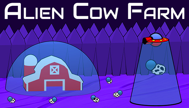 Alien Cow Farm Steam capsule image