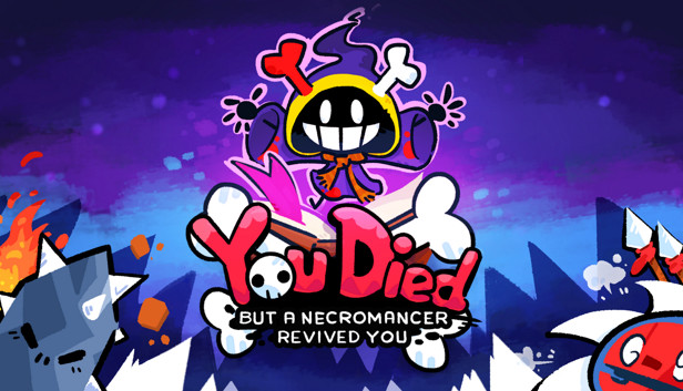 You Died but a Necromancer revived you Steam capsule image