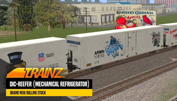 Trainz 2019 DLC: DIC-Reefer (Mechanical Refrigerator) Steam capsule image