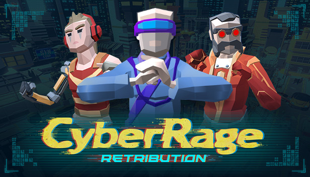 Cyber Rage Retribution Steam capsule image