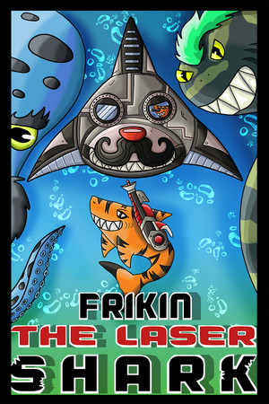 Frikin the Laser Shark cover art