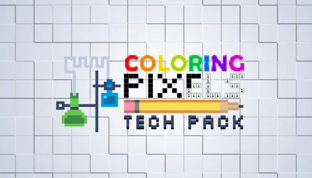 Coloring Pixels - Technology Pack Steam capsule image