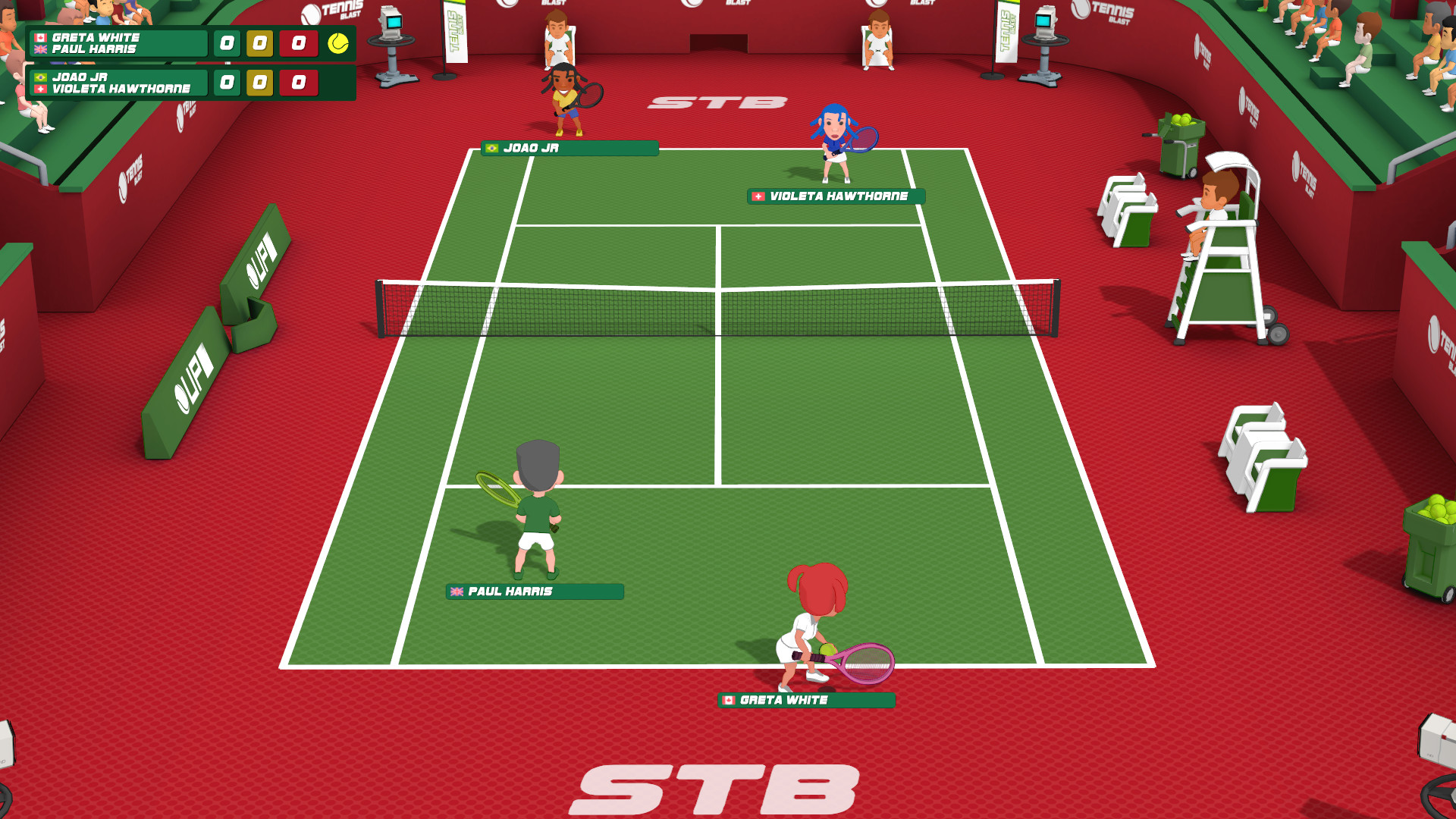 Super Tennis Blast on Steam