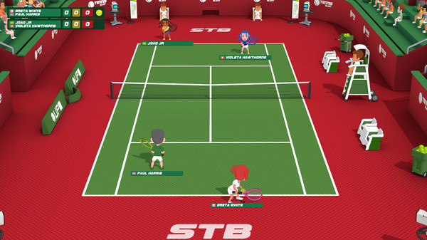 Save 75% on Super Tennis Blast on Steam