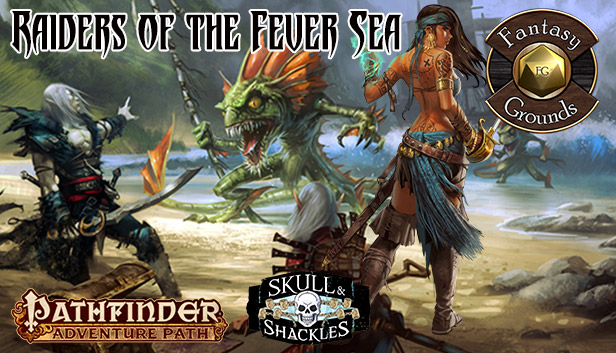 Fantasy Grounds - Pathfinder RPG - Skull & Shackles AP 2: Raiders of the Fever Sea (PFRPG) Steam capsule image