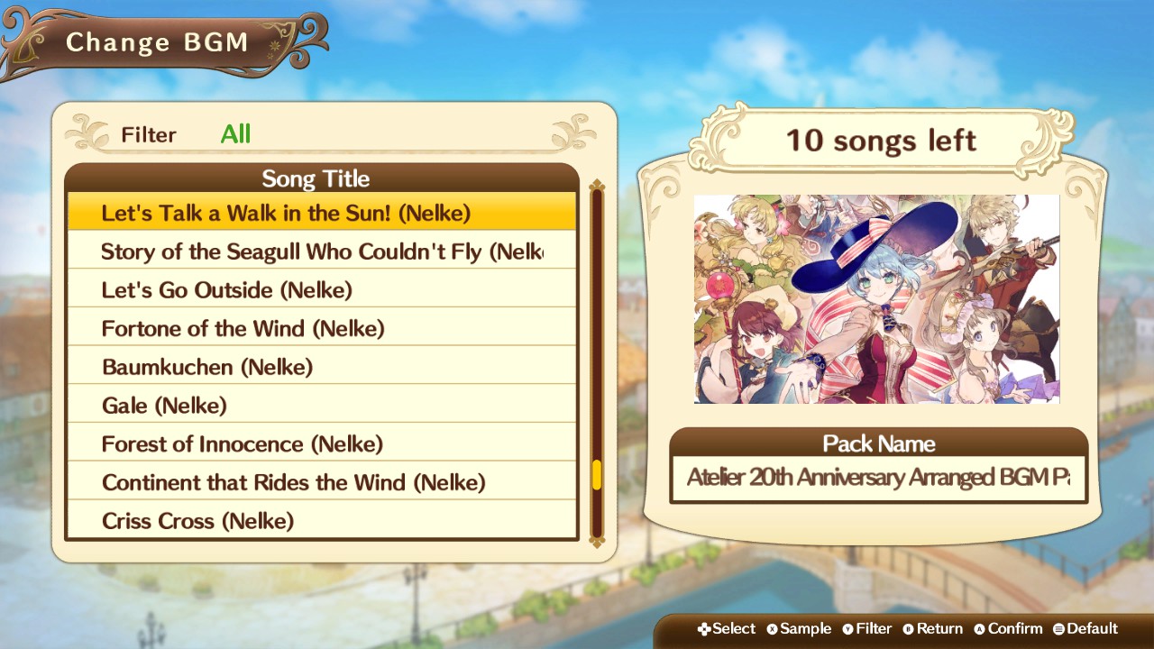 Nelke The La Atelier th Anniversary Arranged Bgm Pack On Steam