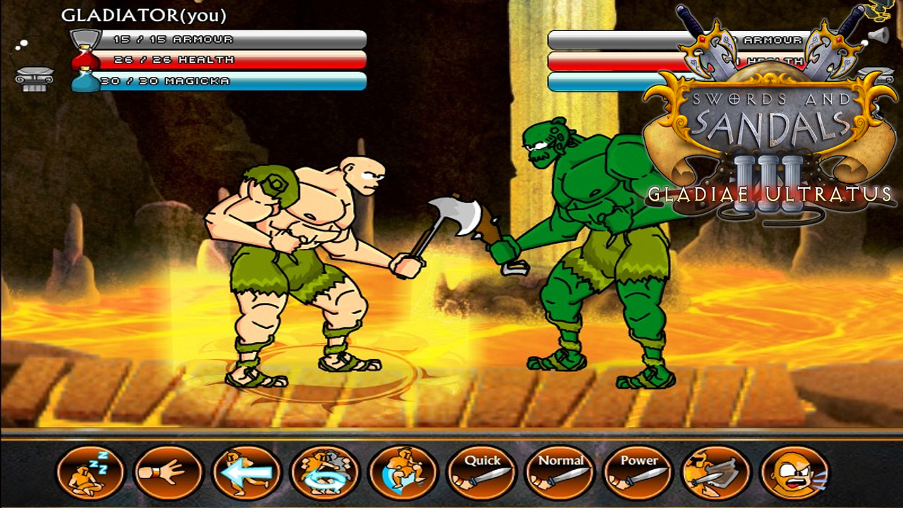 Swords and Sandals Classic Collection su Steam