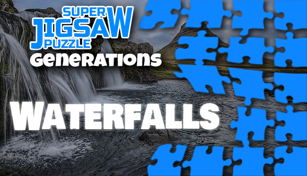 Super Jigsaw Puzzle: Generations - Waterfalls Puzzles Steam capsule image