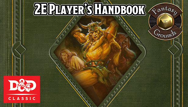Fantasy Grounds - D&D Classics: Player's Handbook (2E) Steam capsule image