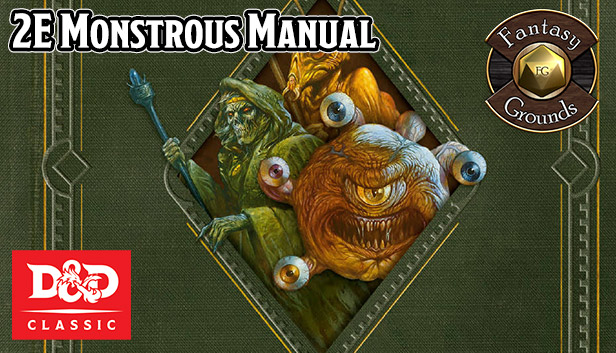 Fantasy Grounds - D&D Classics: Monstrous Manual (2E) Steam capsule image