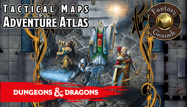 Fantasy Grounds - Dungeons & Dragons Tactical Maps: Adventure Atlas Steam capsule image