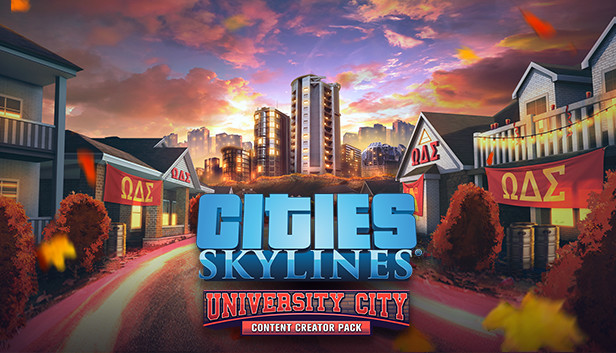 Cities: Skylines - Content Creator Pack: University City Steam capsule image