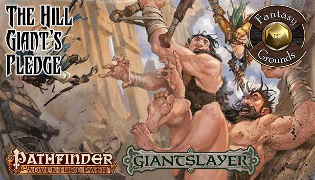 Fantasy Grounds - Pathfinder RPG - Giantslayer AP 2: The Hill Giant's Pledge (PFRPG) Steam capsule image