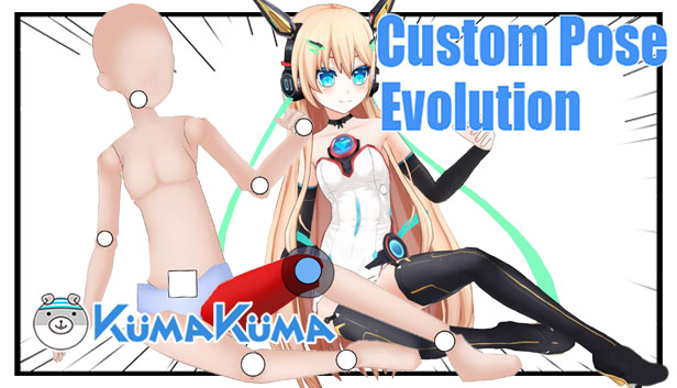 KumaKuma - Custom Pose Evolution Steam capsule image