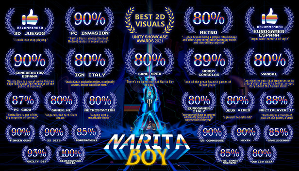 Save 75% on Narita Boy on Steam