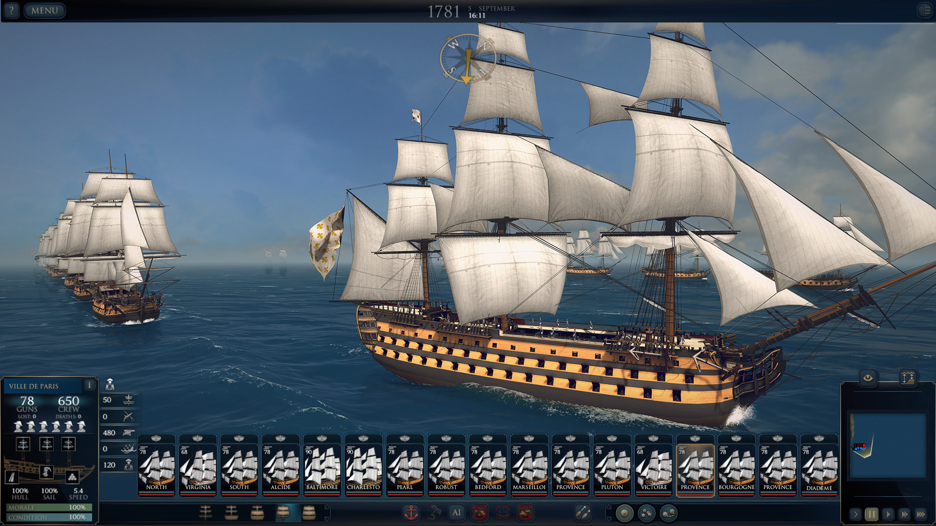 《终极提督：航海时代（Ultimate Admiral: Age of Sail）》（v1.0.1）插图8