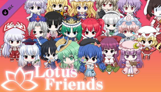 追加パートナー「Lotus Friends」/ 同伴角色「Lotus Friends」 / Added Partners "Lotus Friends" / (Touhou Genso Wanderer -Lotus Labyrinth R-) Steam capsule image