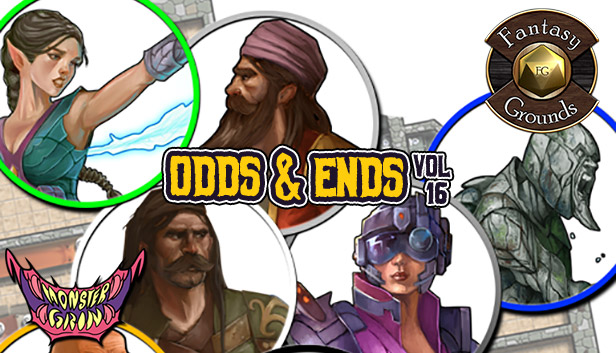 Fantasy Grounds - Odds & Ends, Volume 16 (Token Pack) Steam capsule image