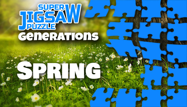 Super Jigsaw Puzzle: Generations - Spring Puzzles Steam capsule image