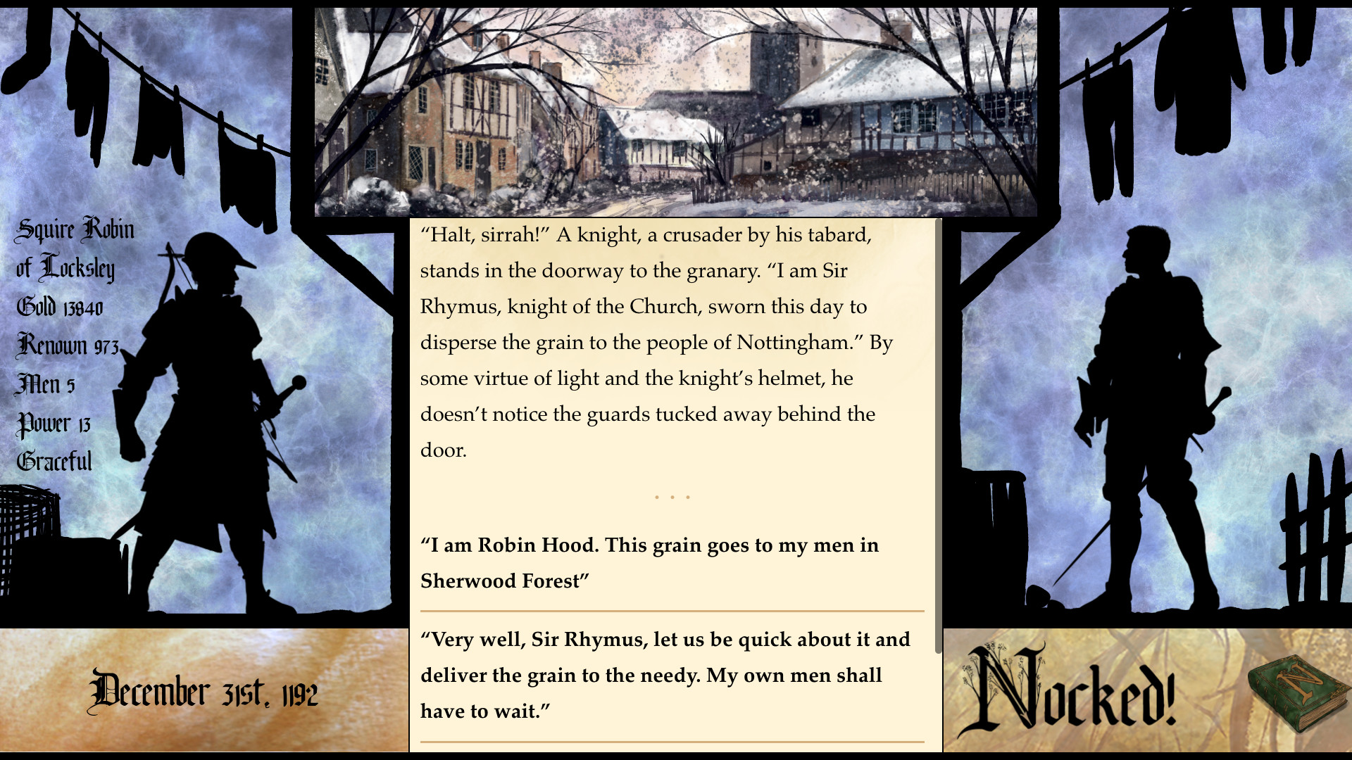 Nocked! True Tales of Robin Hood ve službě Steam