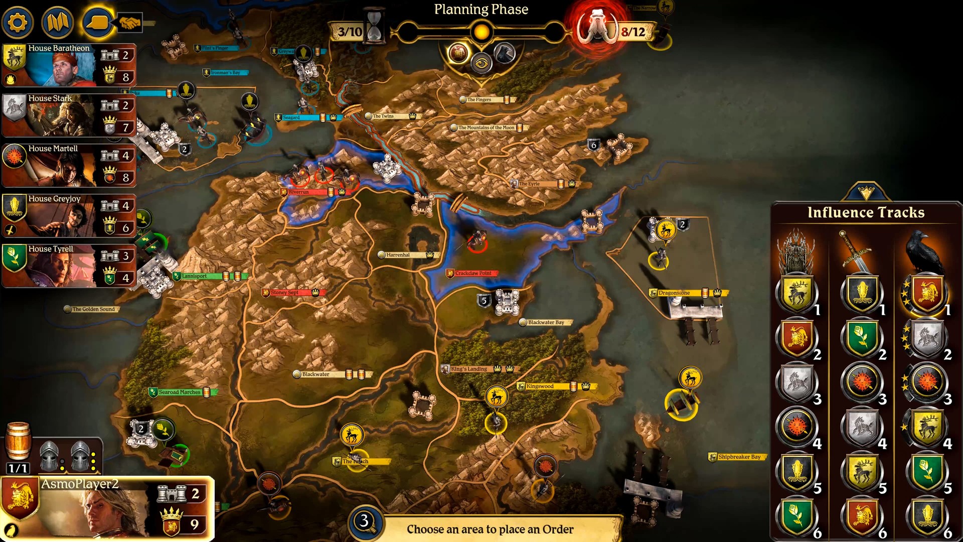 A Game of Thrones: The Board Game - Digital Edition a Steamen