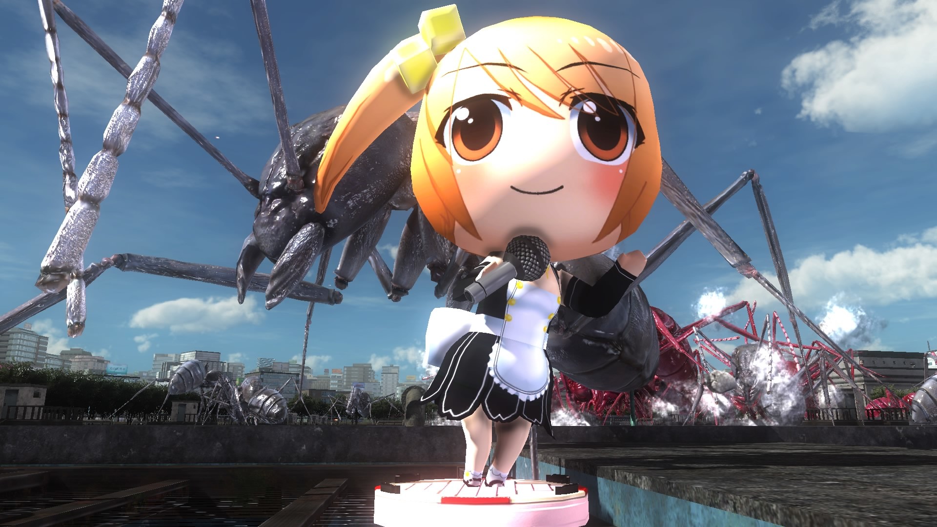 EARTH DEFENSE FORCE 5 - Ranger Weapon Singing and Dancing Pure Decoy