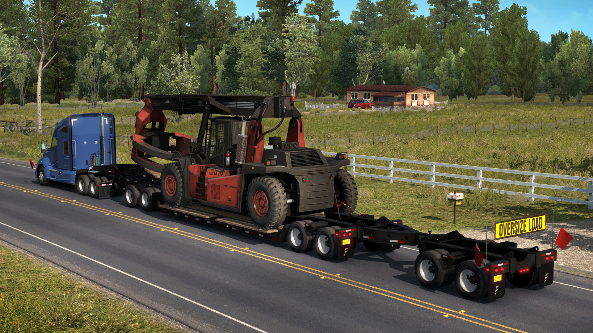 American truck simulator - forest machinery key American truck simulator - forest machinery key
