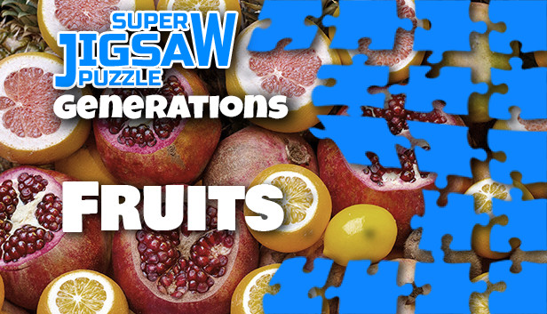 Super Jigsaw Puzzle: Generations - Fruits Puzzles Steam capsule image