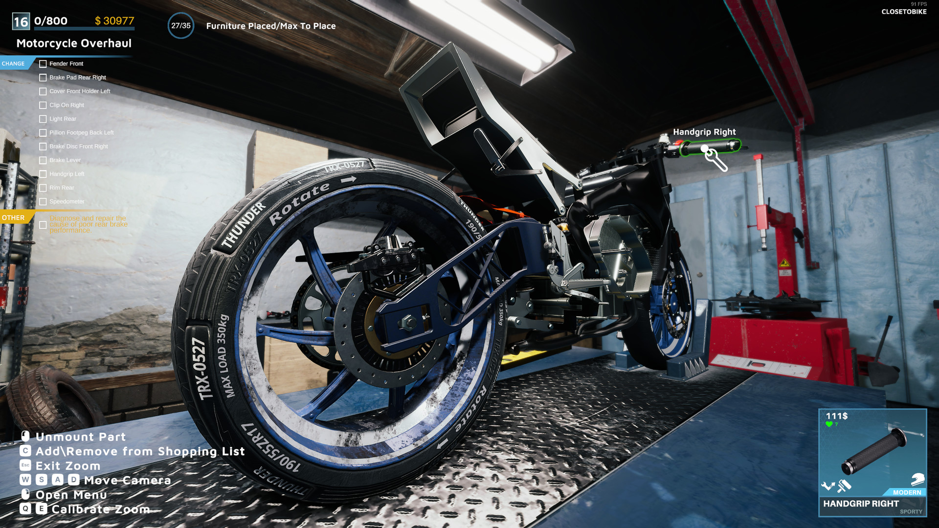 Motorcycle Mechanic Simulator 2021 Steam'de
