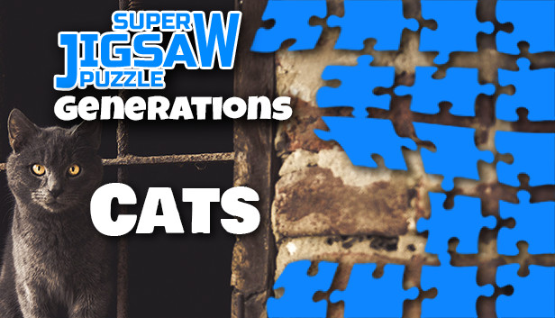 Super Jigsaw Puzzle: Generations - Cats Puzzles Steam capsule image