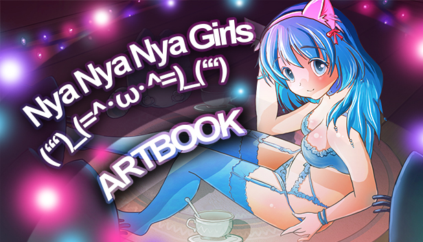 Nya Nya Nya Girls (ʻʻʻ)_(=^・ω・^=)_(ʻʻʻ) - Artbook 18+ Steam capsule image