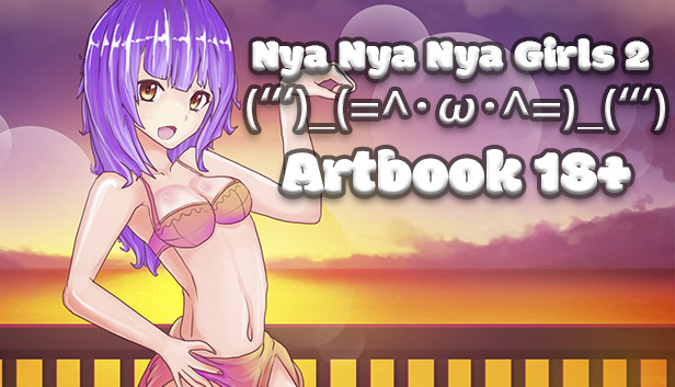 Nya Nya Nya Girls 2 (ʻʻʻ)_(=^・ω・^=)_(ʻʻʻ) - Artbook 18+ Steam capsule image
