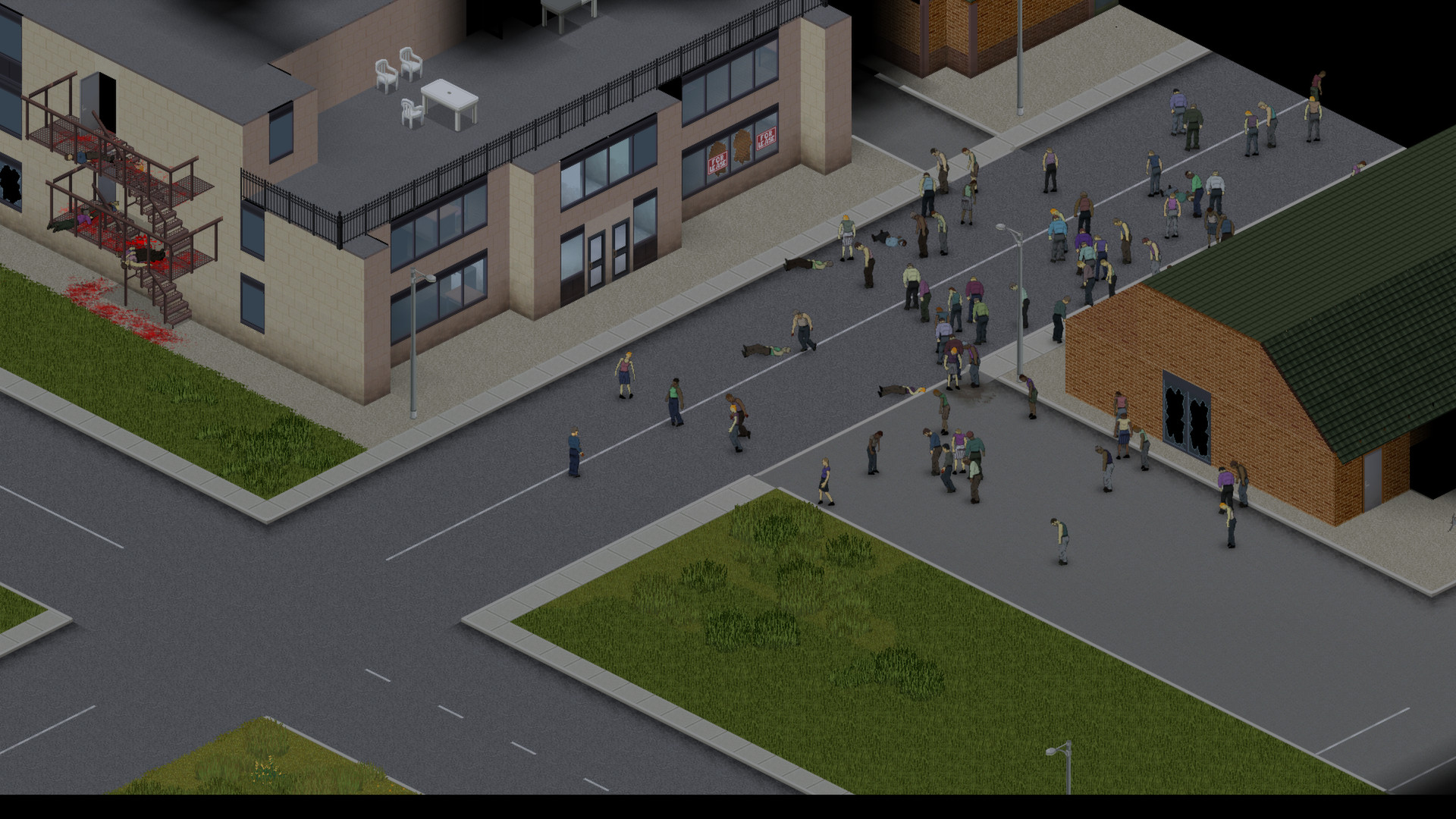 are project zomboid maps connected