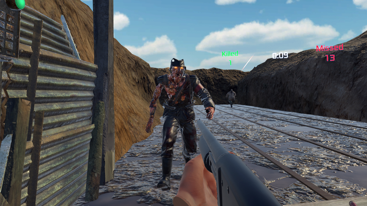 negativ bunker forarbejdning WW2 Zombie Range VR on Steam