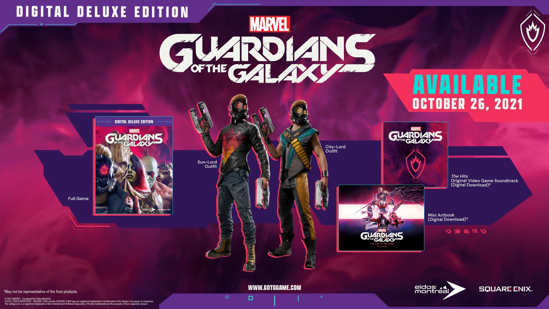 Marvel's Guardians of the Galaxy sur Steam