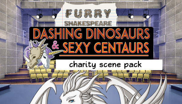 Furry Shakespeare: Dashing Dinosaurs & Sexy Centaurs: Charity Scene Pack Steam capsule image