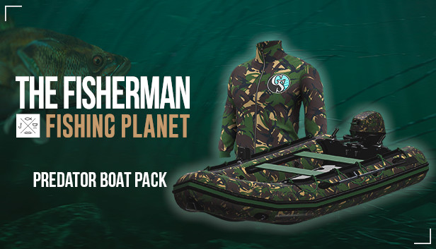 The Fisherman - Fishing Planet: Predator Boat Pack Steam capsule image