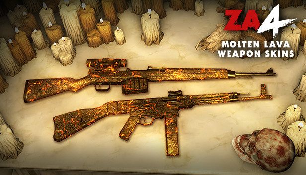 Zombie Army 4: Molten Lava Weapon Skins Steam capsule image