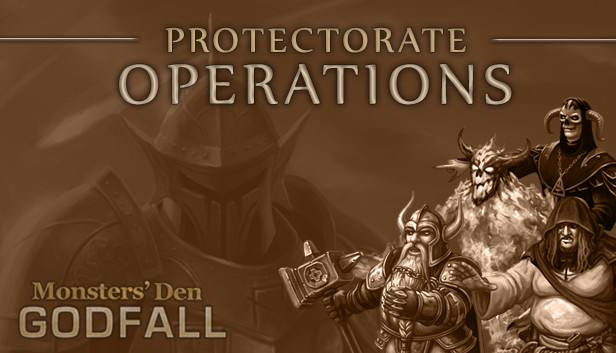 Monsters' Den: Godfall - Protectorate Operations Steam capsule image